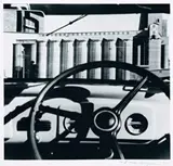 Silos Through Windscreen by Max Dupain, 1935, silver gelatin photograph, sold Nov 2008