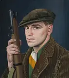 Sinn Fein by Edmund Harvey, 1933, oil on canvas, sold Apr 2009