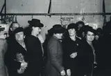 The Meat Queue by Max Dupain, 1946, silver gelatin photograph, sold Apr 2009