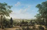 View Of Melbourne Looking Across The Yarra From The Botanical Gardens by Henry Gritten, 1865, oil on canvas, offered Apr 2009