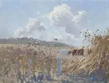Summer Landscape by Elioth Gruner, oil on canvas on board, offered Apr 2009