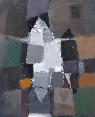 La Maison blanche by James Coignard, 1965, Gouache, sold Apr 2024