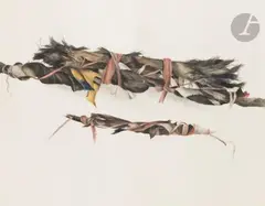 Cordage by Alexis Gorodine, 1984, Aquarelle, sold Apr 2024