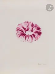 Gouffre rose by Mâkhi Xenakis, 2011, Pastel sur papier, sold Apr 2024