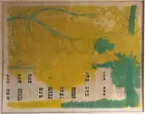 Composition by André Brasilier, Lithographie, sold May 2019
