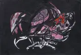 Combat de coqs by Pierre Tal-Coat, Gouache, sold Jun 2016