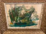 Sans titre by Jeanne Modigliani, Gouache, sold Nov 2023