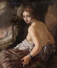 Andromède by Claude Vignon, Toile Sans cadre Hauteur :, sold Nov 2023