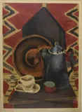 Nature morte by Man Ray, 1962, Lithographie, sold Nov 2023