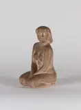 Nu agenouillé by Max Ulrich Schoop, 1954, Terre-cuite patinée originale, sold Nov 2023