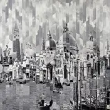 La Salute by Serge Mendjisky, 2005, Photographie marouflée sur toile, sold Apr 2022
