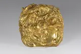 Encrier « La vague by Théodore Rivière, Épreuve en bronze à patine dorée, fonte d'édition sans marque ni cachet de fondeur (manque, sold Apr 2022