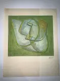 Opus XX by Naum Gabo, Lithographie en couleurs sur vélin, sold Oct 2026