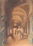 Couple à Alger by David De Noter, Aquarelle, sold Jun 2022