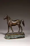Pur-sang by Charles Paillet, Bronze patiné, sold Jun 2018