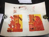Homme et femme à la fenêtre by Alexandre Fassianos, Lithographie sur papier d'Arches, sold Mar 2018