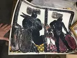 Dieux à bicyclette by Alexandre Fassianos, Lithographie sur papier d'Arches, sold Mar 2018