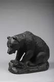 Ours brun by Edward Kemeys, Épreuve en bronze à patine brune, sold Nov 2017