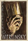 Projet d'affiche pour le studio d'enregistrement "Parlophon" avec un portrait d'Alexandre Vertinsky by Boris Bilinsky, Papier, aquarelle, sold Dec 2024