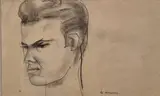 Portrait d'un homme by Youri Pavlovitch Annenkoff, Crayon sur papier, sold Dec 2024