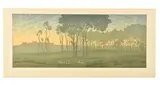 L’Aube, 1901 Planche n°1 sur 16 de la série La Féérie des heures by Henri Rivière, Lithographie en, sold Dec 2024