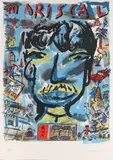 Sans titre by Javier Mariscal, Affiche d'exposition, sold Jun 2016