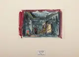 La Belle au bois dormant by Alexandre Benois, 1955, Aquarelle sur papier, sold Jun 2024