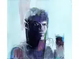 Untitled by Klaus Karl Mehrkens, oil on canvas, offered Jun 2023