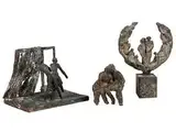 Konvolut von Drei Bronzen by Agnes Schmiedel-Schulin, 1928, bronze, offered Sep 2015