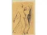 Zwei Tanzende by Max Slevogt, ink, sold Mar 2023