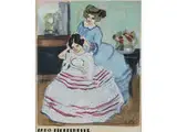 Anno Biedermeier by Leo Putz, watercolor, sold Sep 2017