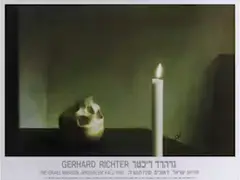 Schädel mit Kerze (nach dem Gemälde von 1983) by Gerhard Richter, offset lithograph, offered Mar 2026