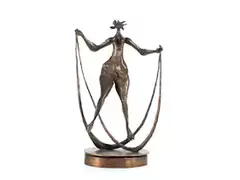 Untitled by Luciano Minguzzi, bronze, offered Jun 2026