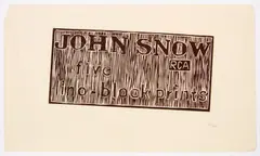 Portfolio of Five Linocut Prints by John Harold Thomas Snow, 1987, linocuts, sold Oct 2021