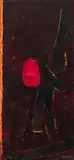 Red Chimera by Peter Aspell, oil on canvas, sold Sep 2021