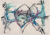 Sans titre by Jean Paul Riopelle, 1962, pastel on paper, sold Sep 2021