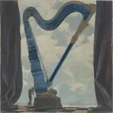 Harfe by Max Frey, 1932, Öl auf Sperrholz, sold Nov 2024