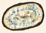 La Naissance Du Jour by Joan Miró, 1957, Farbaquatinta auf Arches-Velin, sold Jun 2015