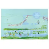 Polder Spring I by Sam Middleton, Gouache and ink on paper, sold Jul 2024