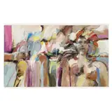 Untitled Diptych by John Stephen McLachlin, Oil and acrylic on board, sold Jul 2024