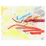 Untitled by Mary Abbott, Color chalks on paper, sold Jul 2024