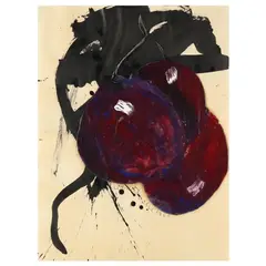 Untitled by Alfred Leslie, Oil on paper, sold Jul 2024