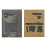 Edges No.3 / Edges No. 6 (Two Works) by Margaret Evangeline Means, Each a graphite drawing with mixed media and watercolor on paper, sold Jul 2024