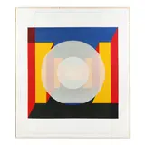 Sonic Atmosphere by John Hiigli, Transparent oil on canvas, sold Jul 2024