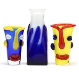 Three Art Glass Vases by Jaroslav Svoboda, Contemporary, sold Jul 2024