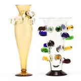 Two Art Glass Vases by Jaroslav Svoboda, Contemporary, sold Jul 2024
