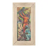 West Indian Market by George Biddle, Oil on canvas, sold Jul 2024