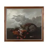 Dreamland by Michael Parkes, Oil on board, sold Jul 2024