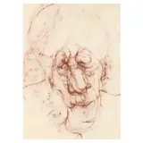 Portrait of a Old Woman by A. B. Jackson, Crayon on paper, sold Jul 2024