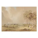 St. Omer, France by William Alfred Delamotte, Watercolor and gouache on paper, sold Jul 2024